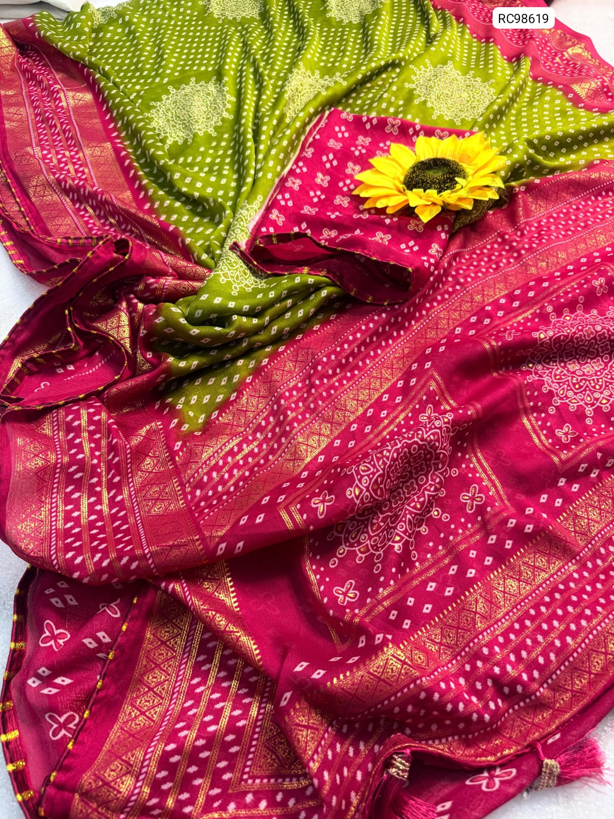 Heavy Marshmallow Saree