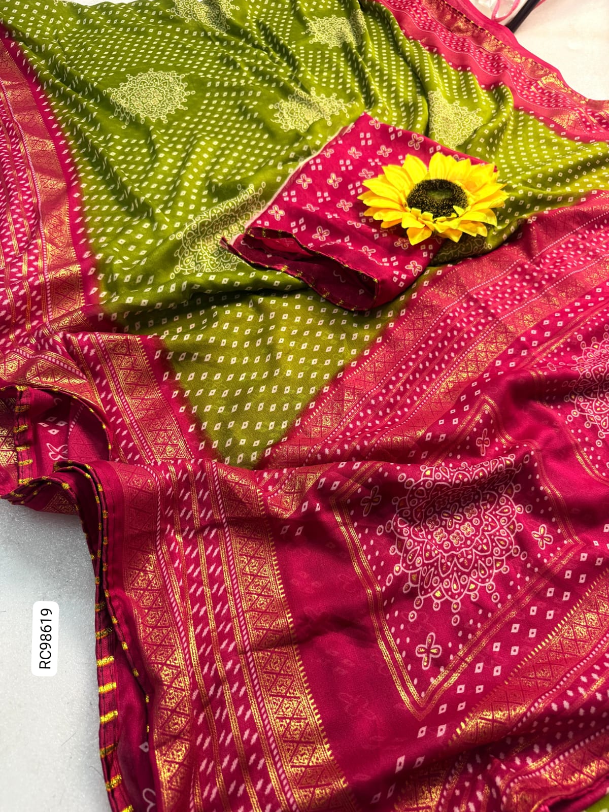 Heavy Marshmallow Saree