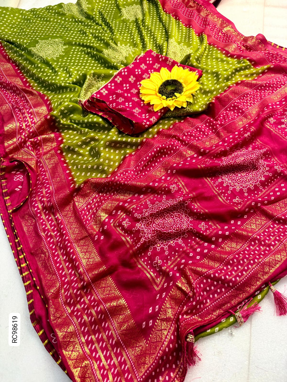 Heavy Marshmallow Saree