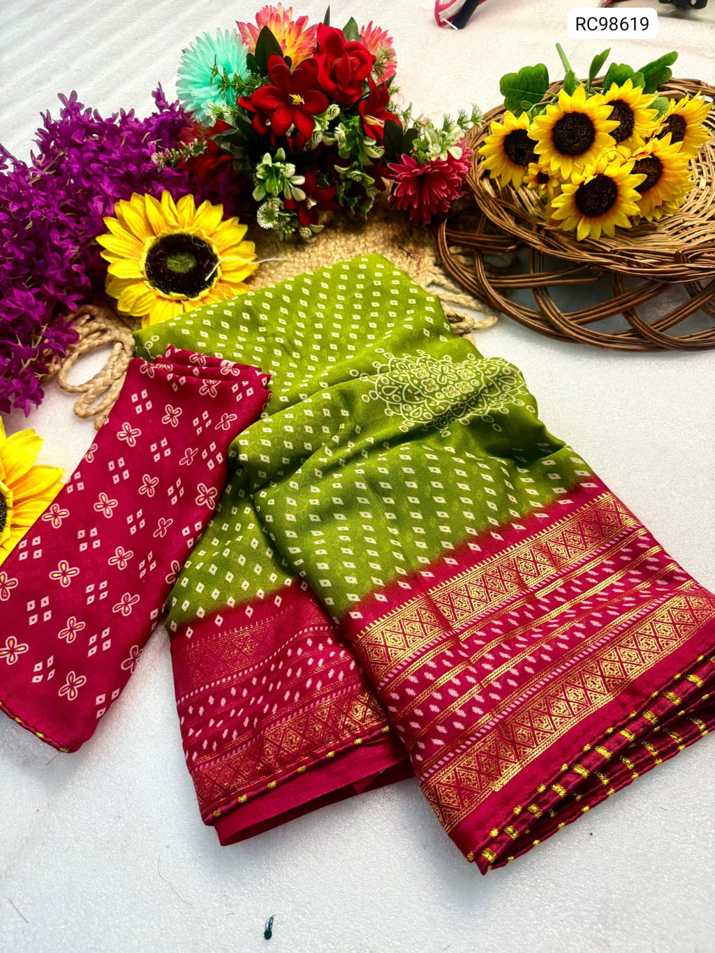 Heavy Marshmallow Saree