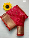 Premium Simar Silk Chex Saree