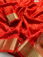 Premium Simar Silk Chex Saree
