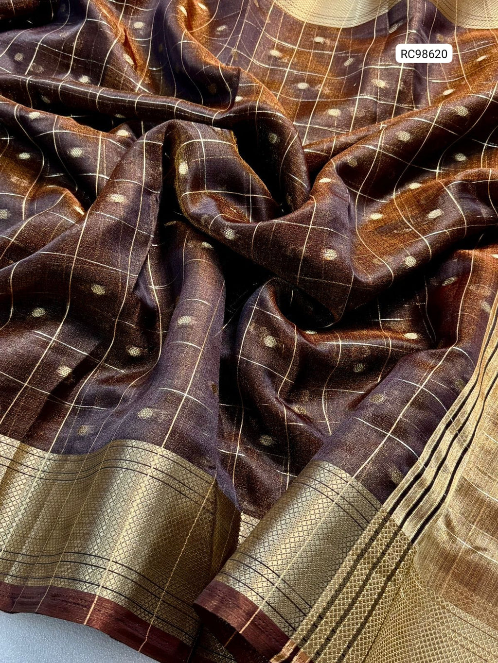Premium Simar Silk Chex Saree