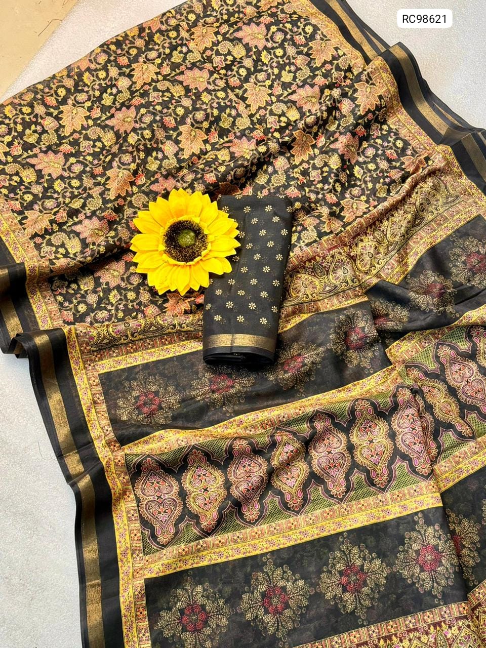 Premium Soft Kashmiri Cotton Silk Saree