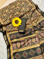Premium Soft Kashmiri Cotton Silk Saree