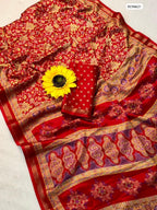 Premium Soft Kashmiri Cotton Silk Saree