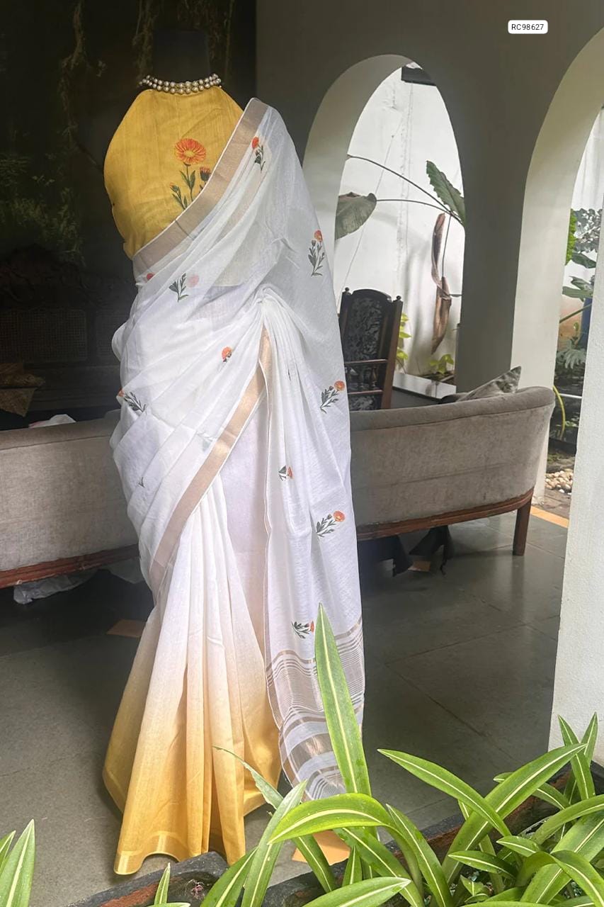 NEW Launch – Linen Digital Print Saree