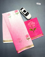 NEW Launch – Linen Digital Print Saree