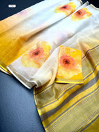 NEW Launch – Linen Digital Print Saree
