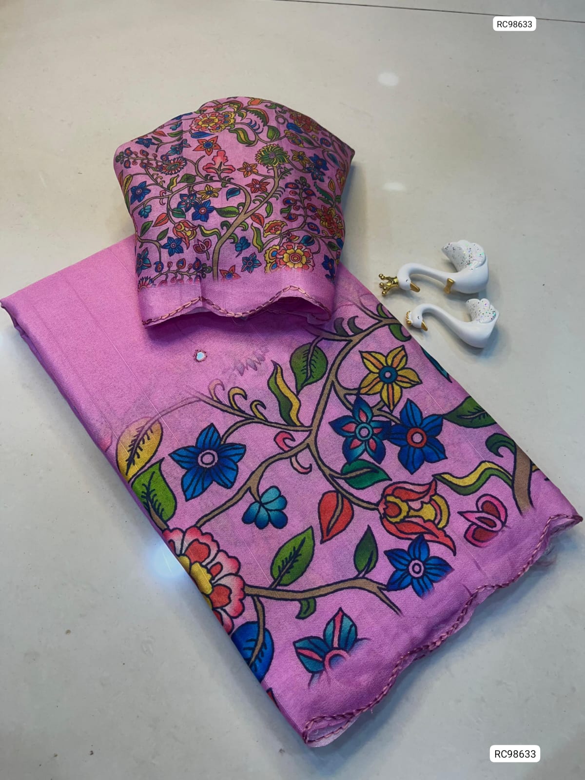 Heavy Handloom Tussar Silk Saree