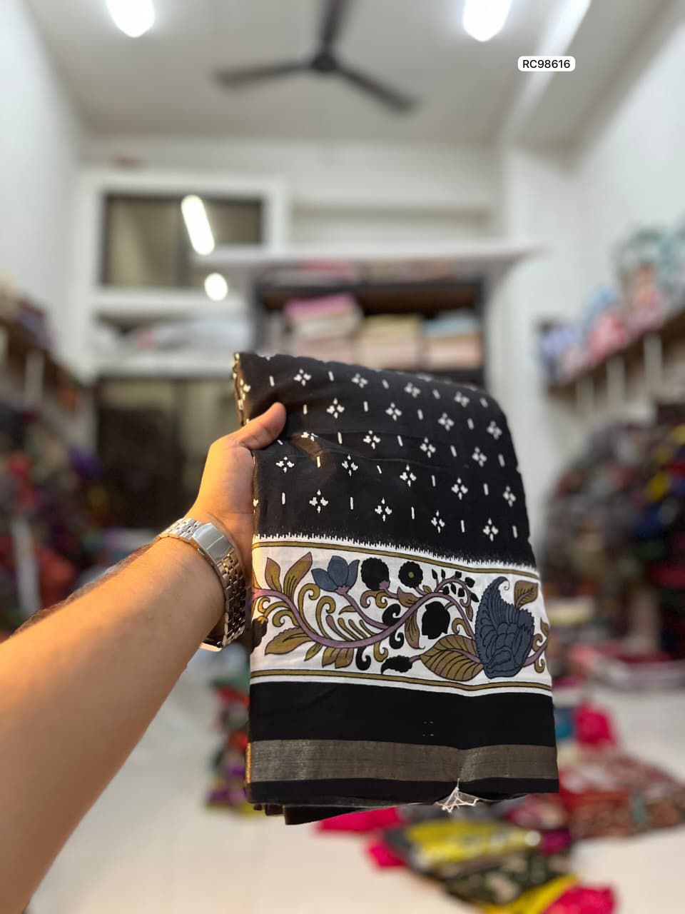 Heavy Mangalgiri Mul Mul Cotton Saree