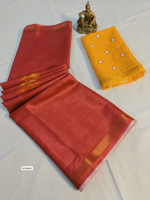Heavy Blooming Mull Mull Cotton Saree