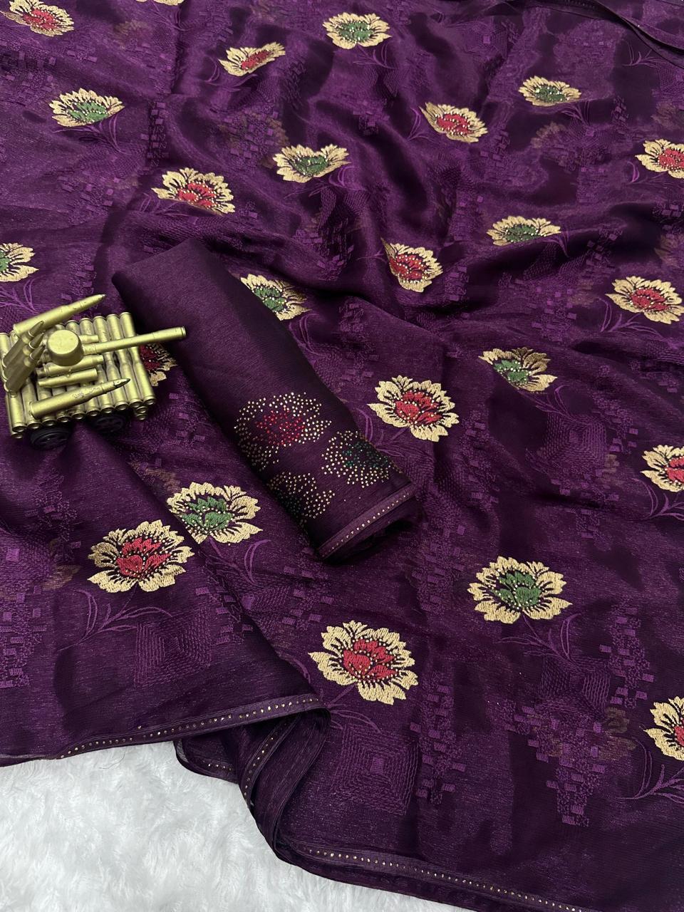 NEW Launch – Simmer Chiffon Saree