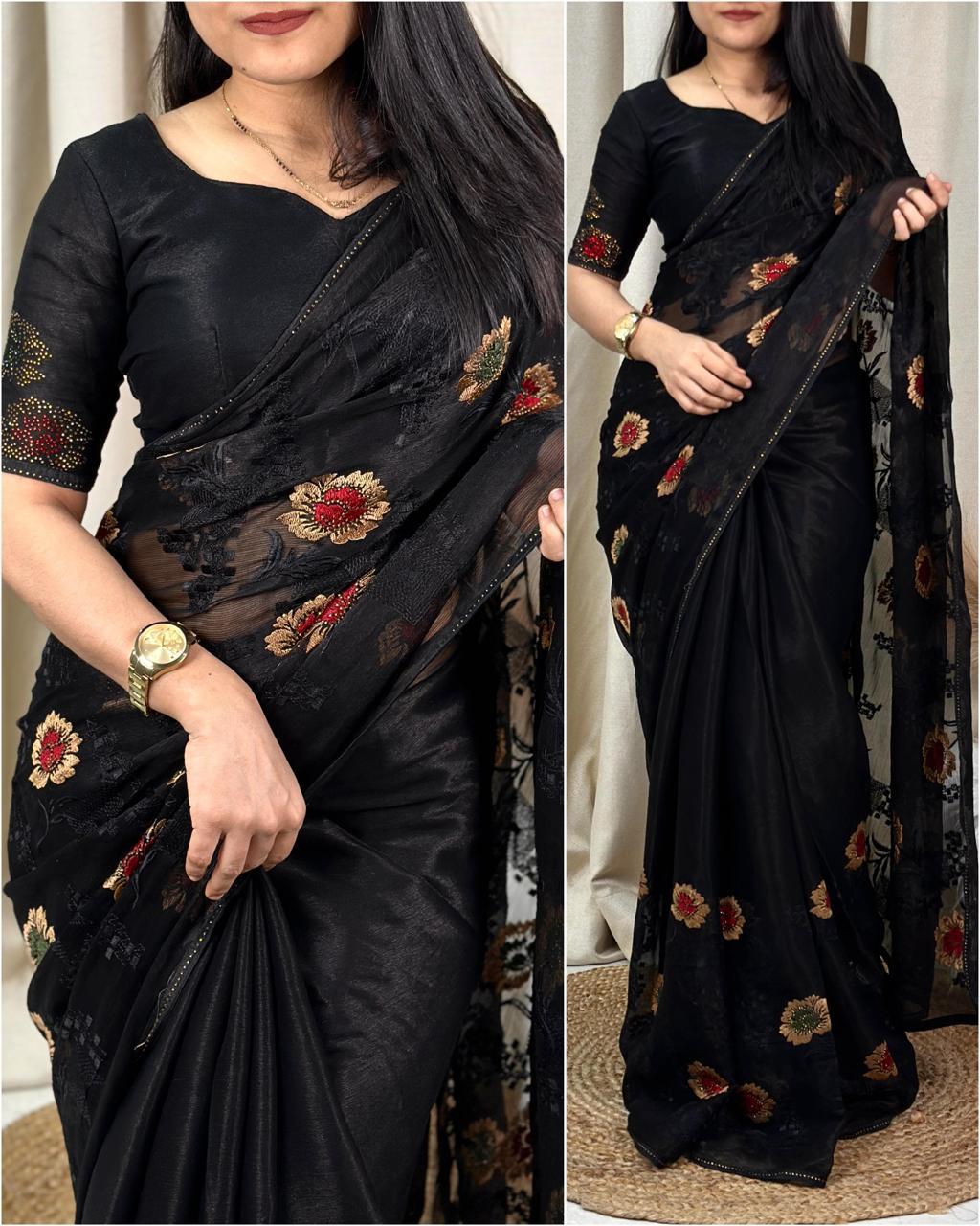 NEW Launch – Simmer Chiffon Saree