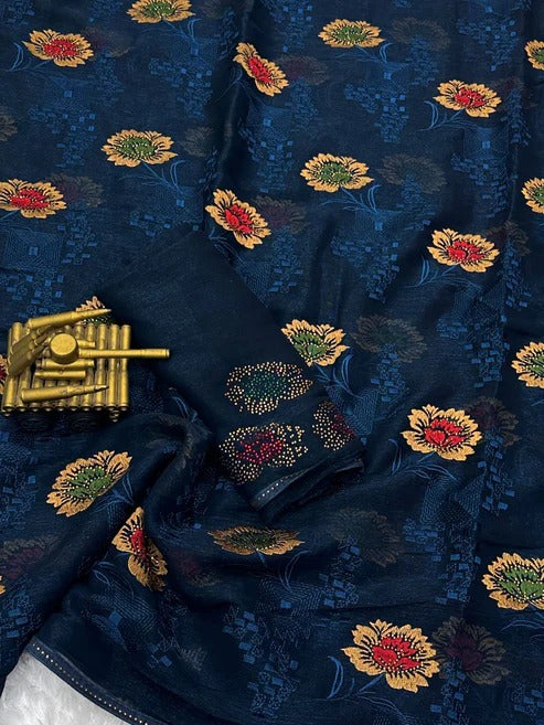 NEW Launch – Simmer Chiffon Saree
