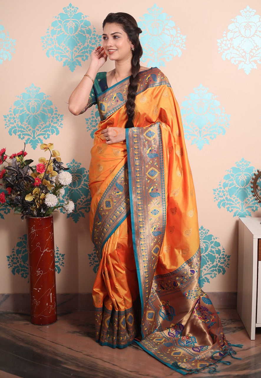Paithani Silk Saree