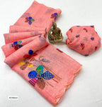 Heavy Linen Saree