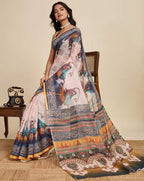 New Arrival – Linen Cotton Saree