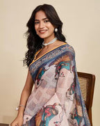 New Arrival – Linen Cotton Saree
