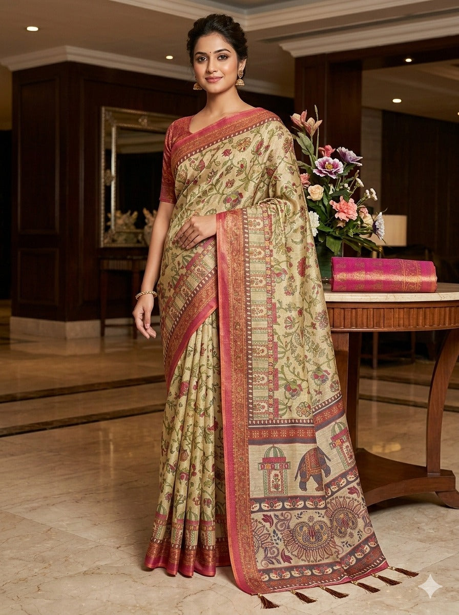 Soft Premium Handloom Saree