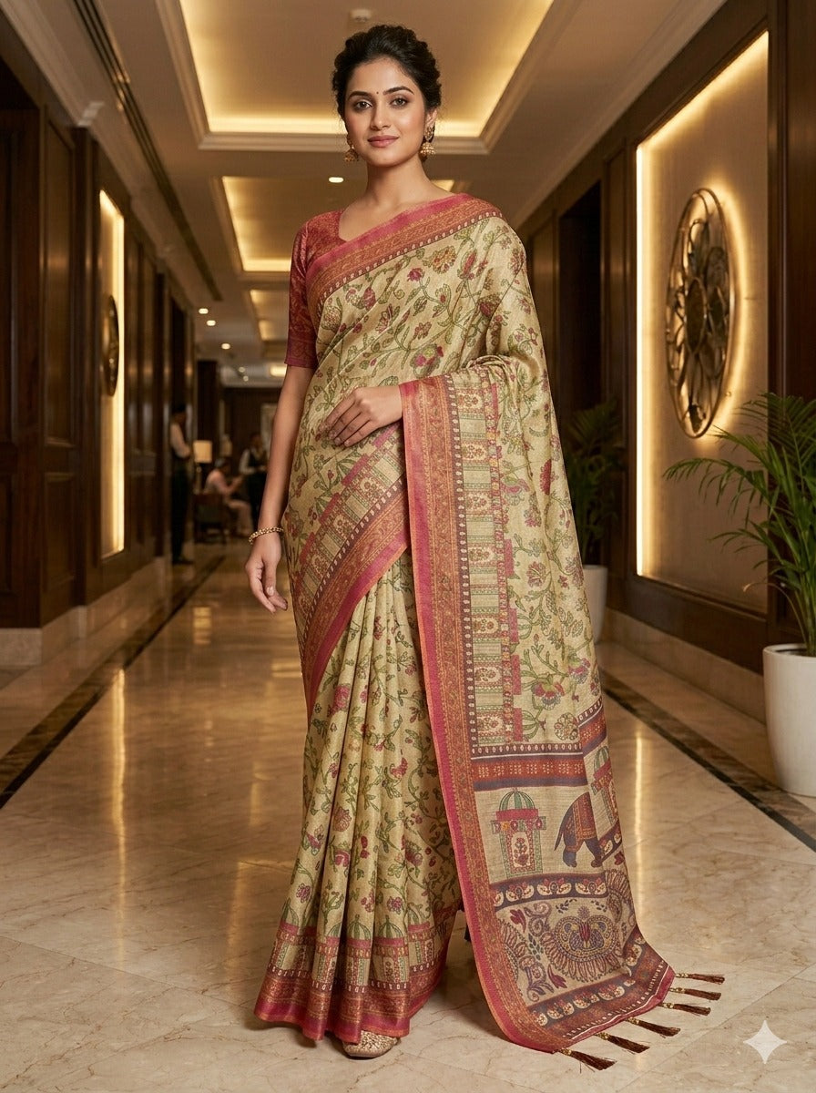 Soft Premium Handloom Saree