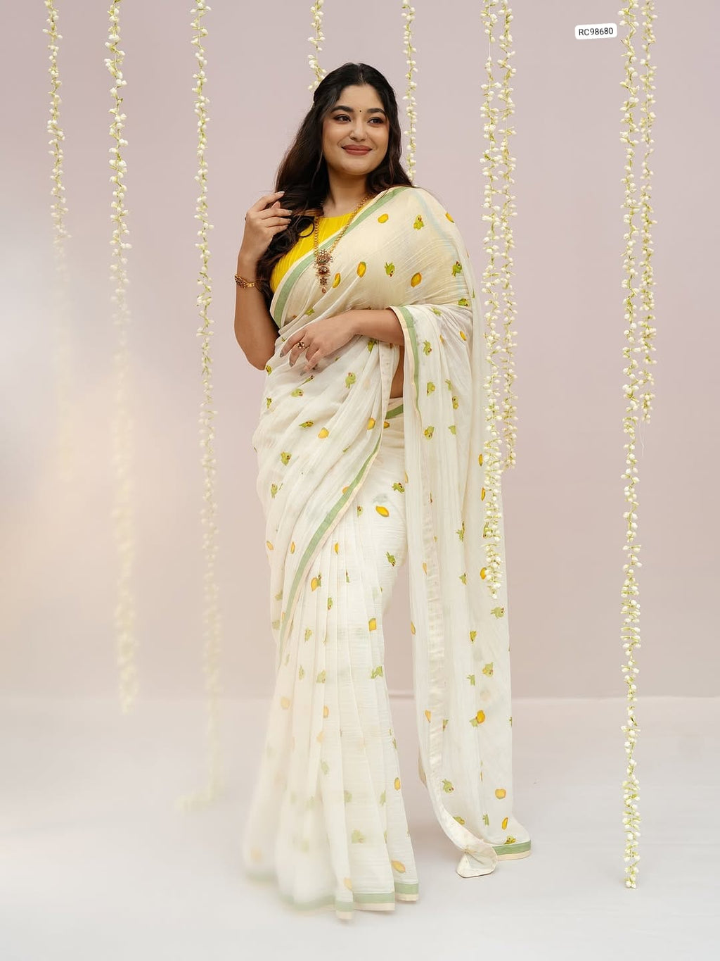 Premium Linen Saree