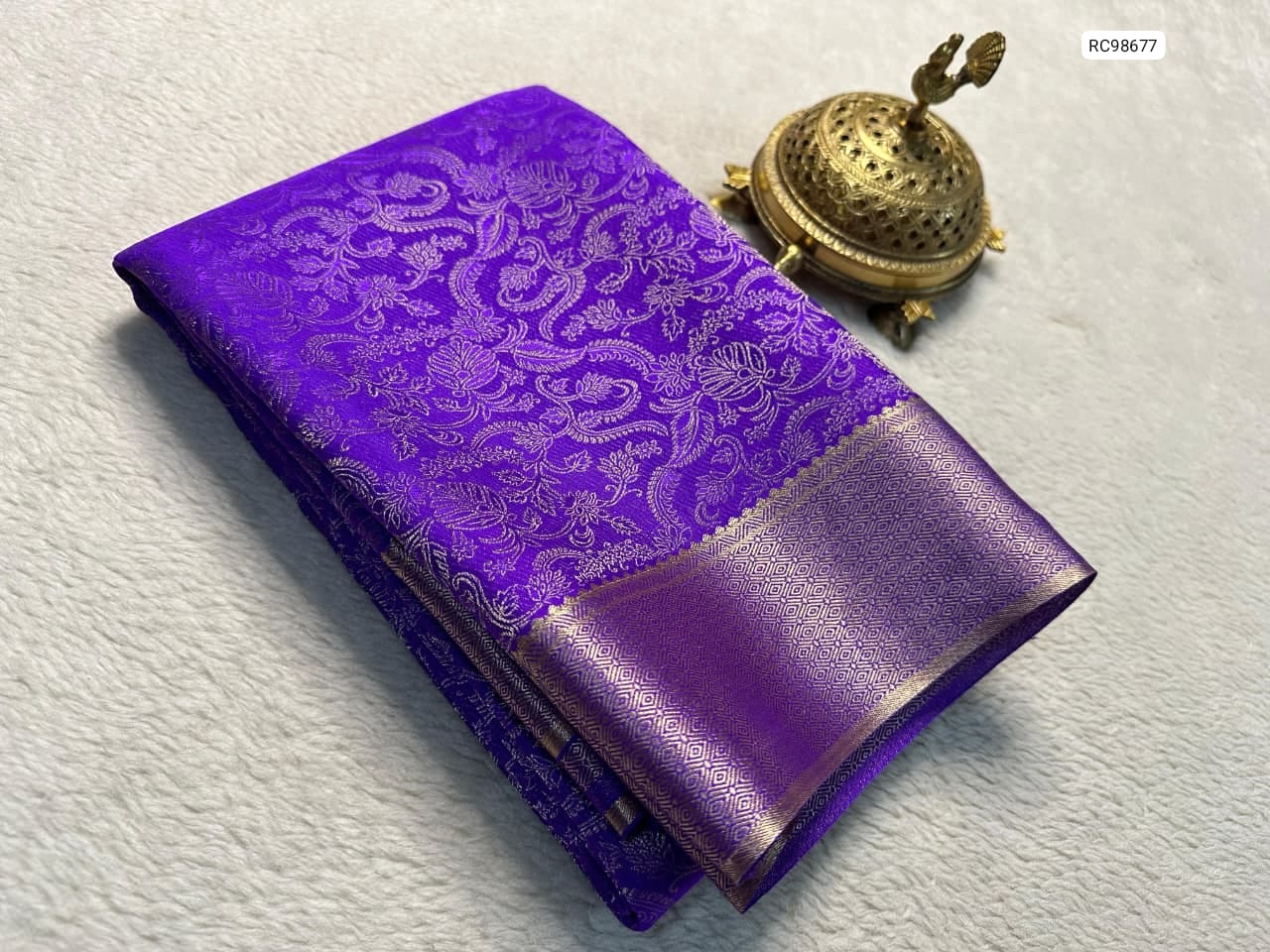 Pure Brocade Mysore Silk Saree