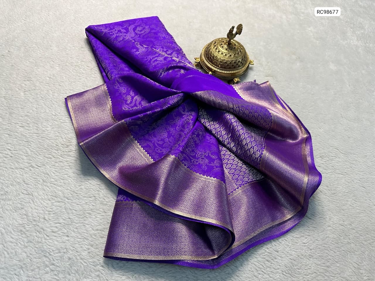 Pure Brocade Mysore Silk Saree