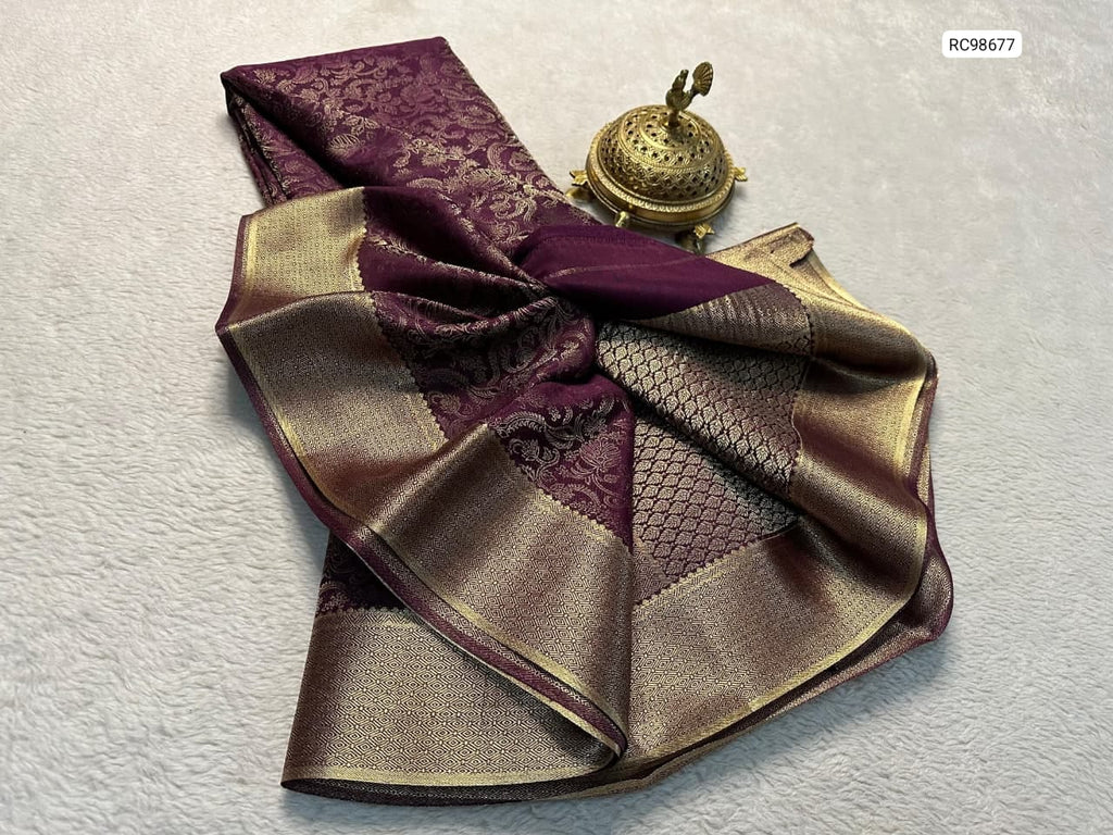 Pure Brocade Mysore Silk Saree