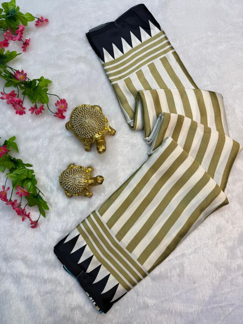 Pure Gajji Silk Saree