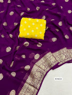 Pure Viscose Georgette Saree