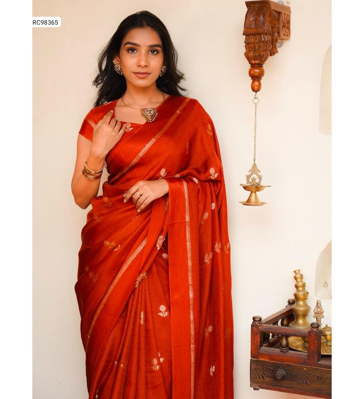 Pure Soft Viscose Khadi Silk Saree