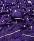 Pure Soft Viscose Khadi Silk Saree