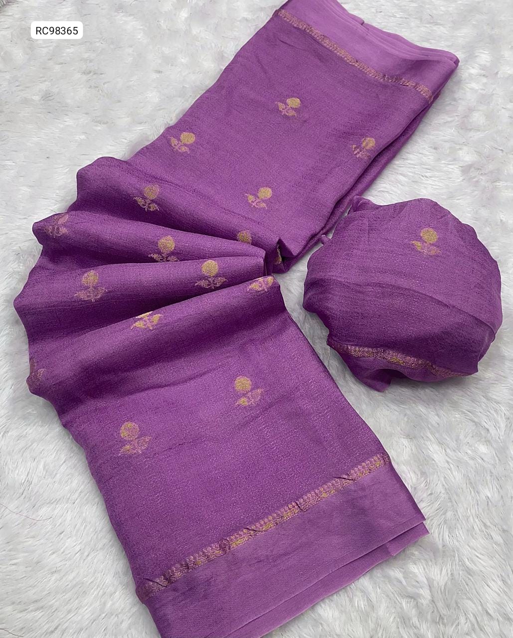 Pure Soft Viscose Khadi Silk Saree