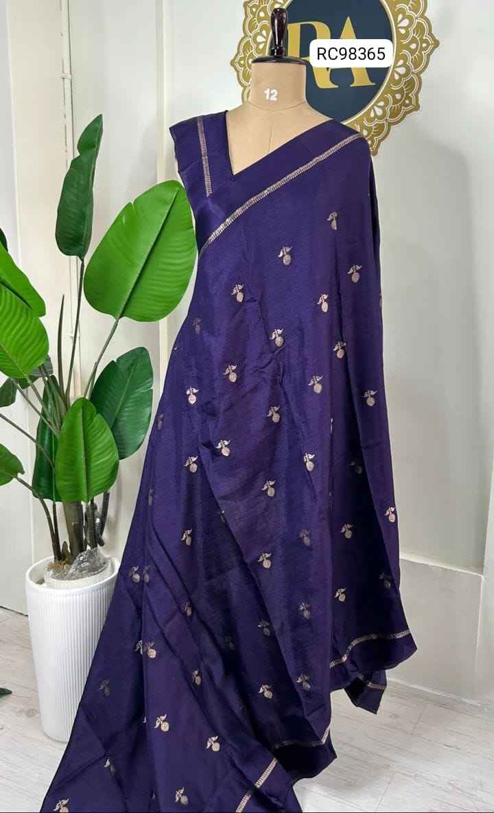 Pure Soft Viscose Khadi Silk Saree