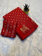 Russian Crepe Silk Saree