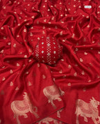 Russian Crepe Silk Saree