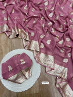 Pure Viscose Georgette Saree