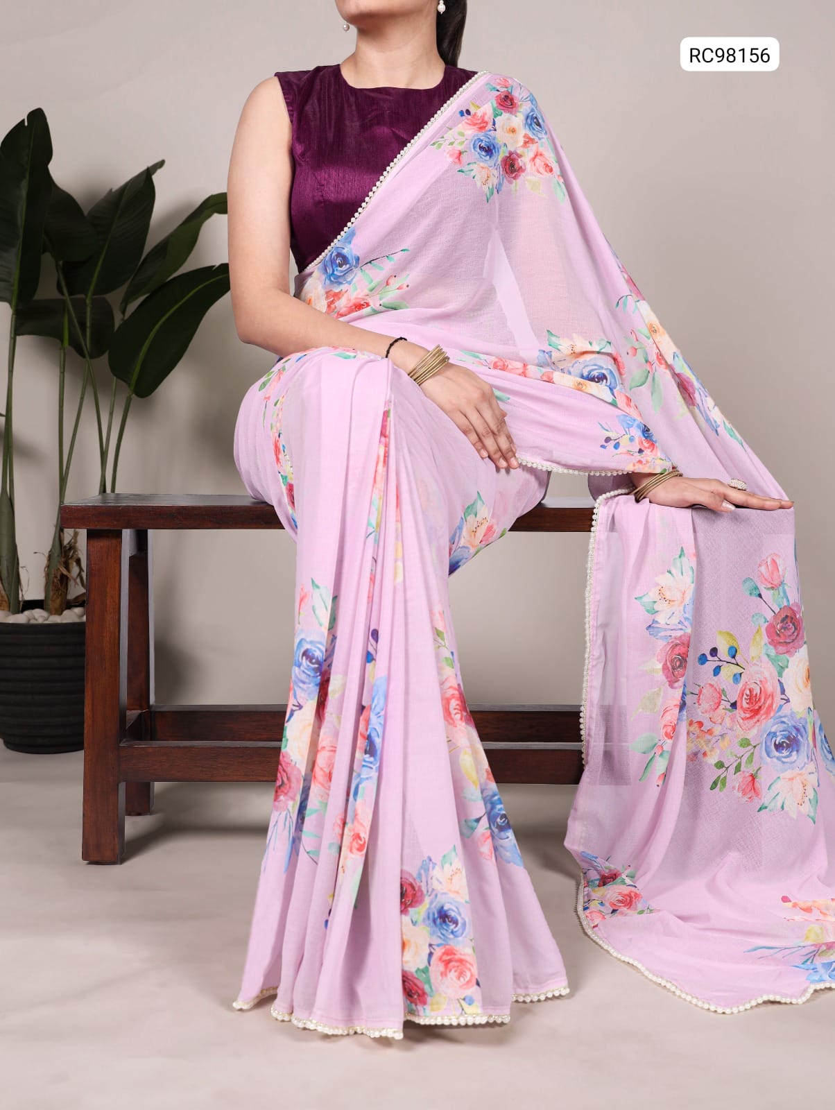 Premium Georgette Weightless Saree