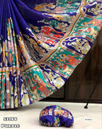 Handloom Tussar Silk Saree
