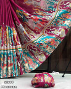 Handloom Tussar Silk Saree