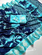 Pure Crepe Silk Saree