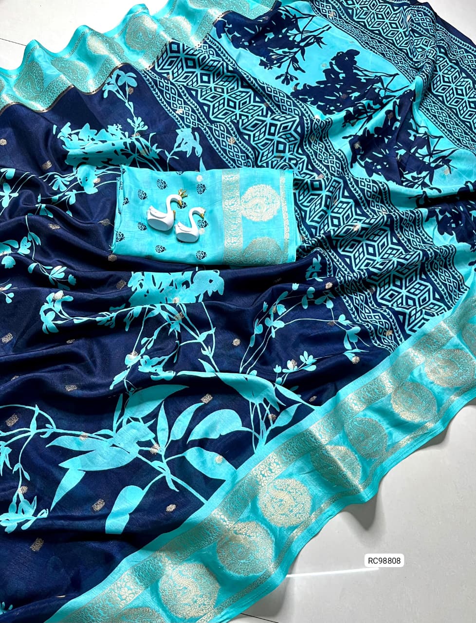 Pure Crepe Silk Saree