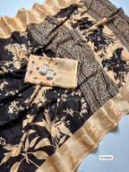 Pure Crepe Silk Saree