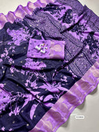 Pure Crepe Silk Saree