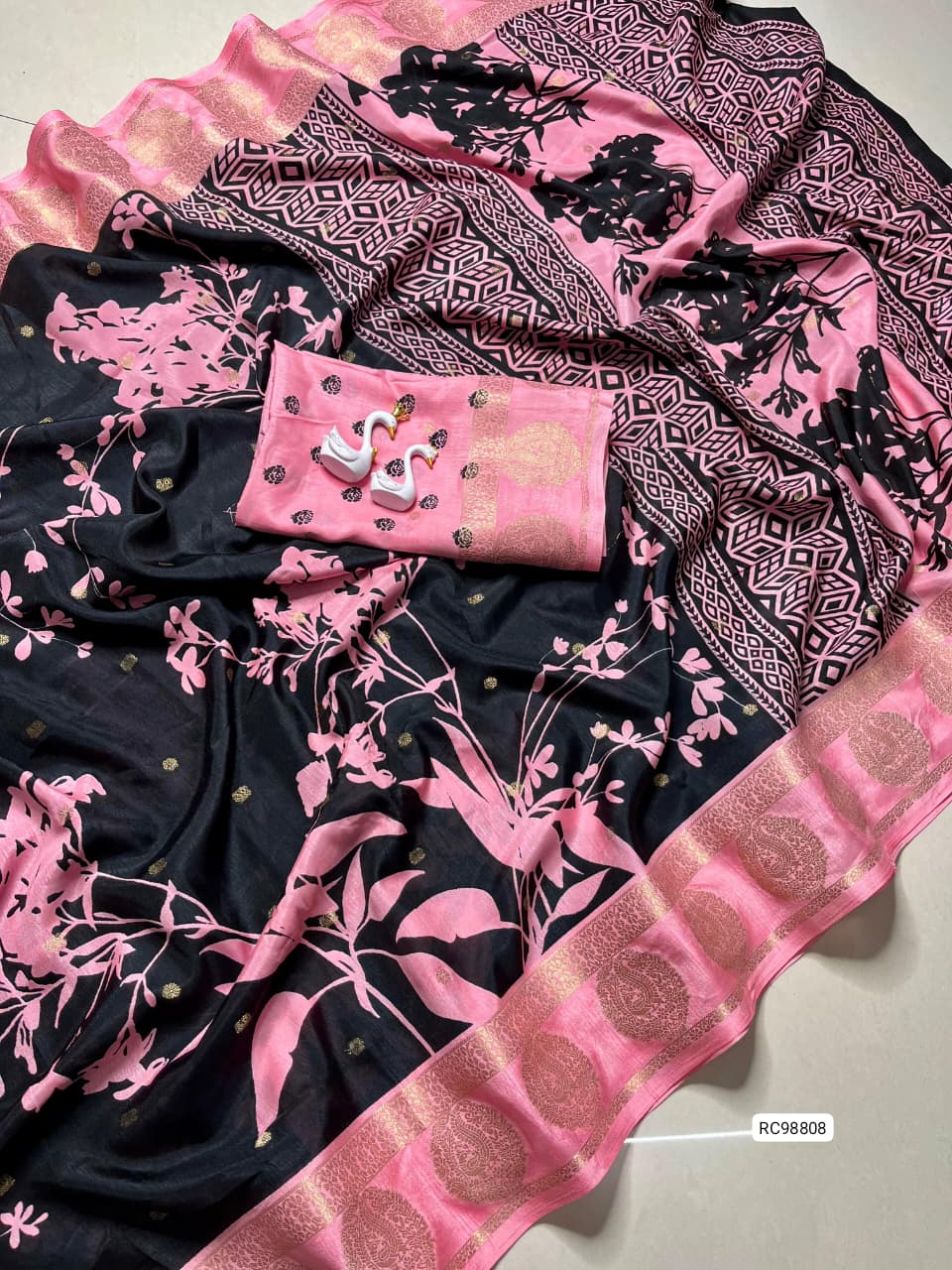 Pure Crepe Silk Saree