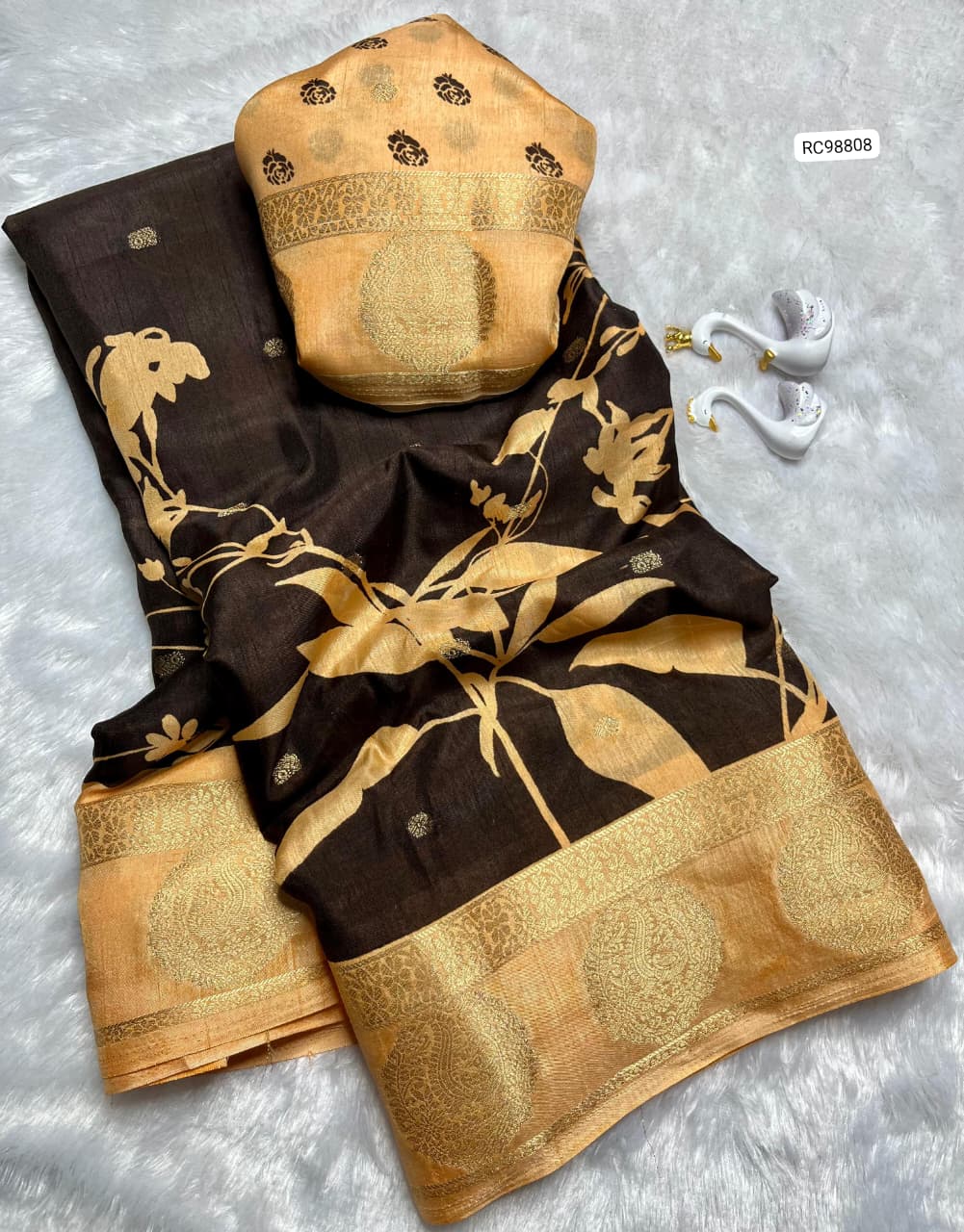 Pure Crepe Silk Saree