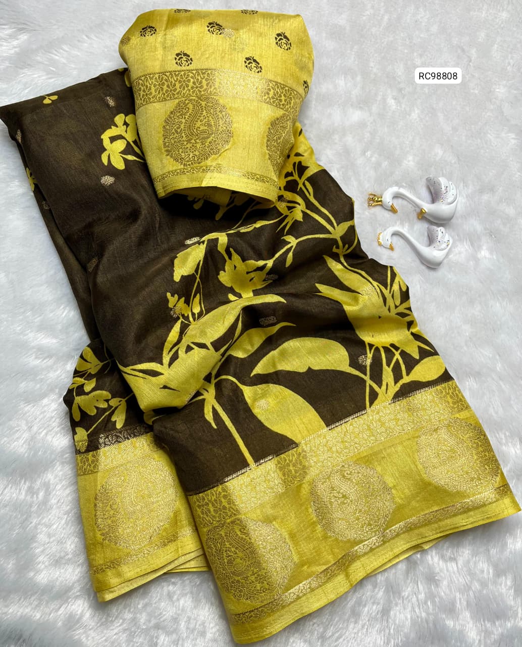 Pure Crepe Silk Saree