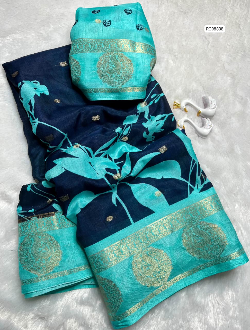 Pure Crepe Silk Saree