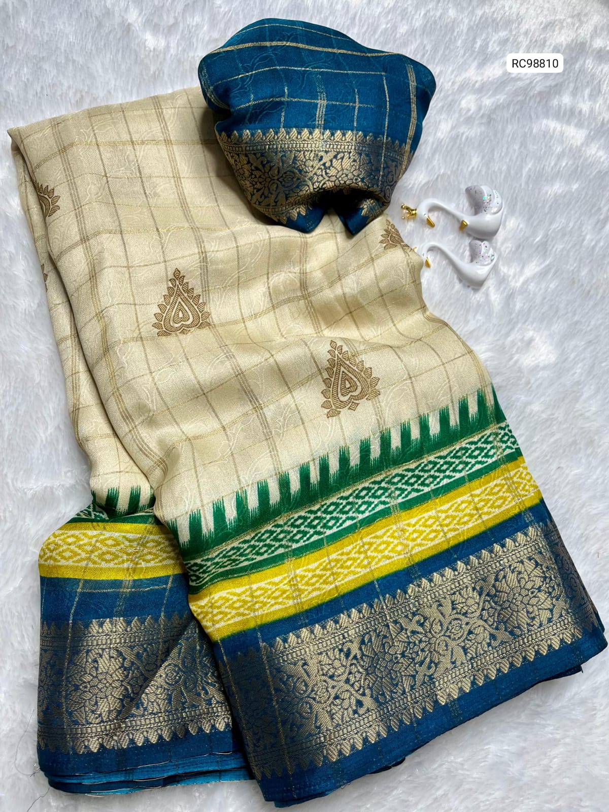 Marsh Mallow Saree